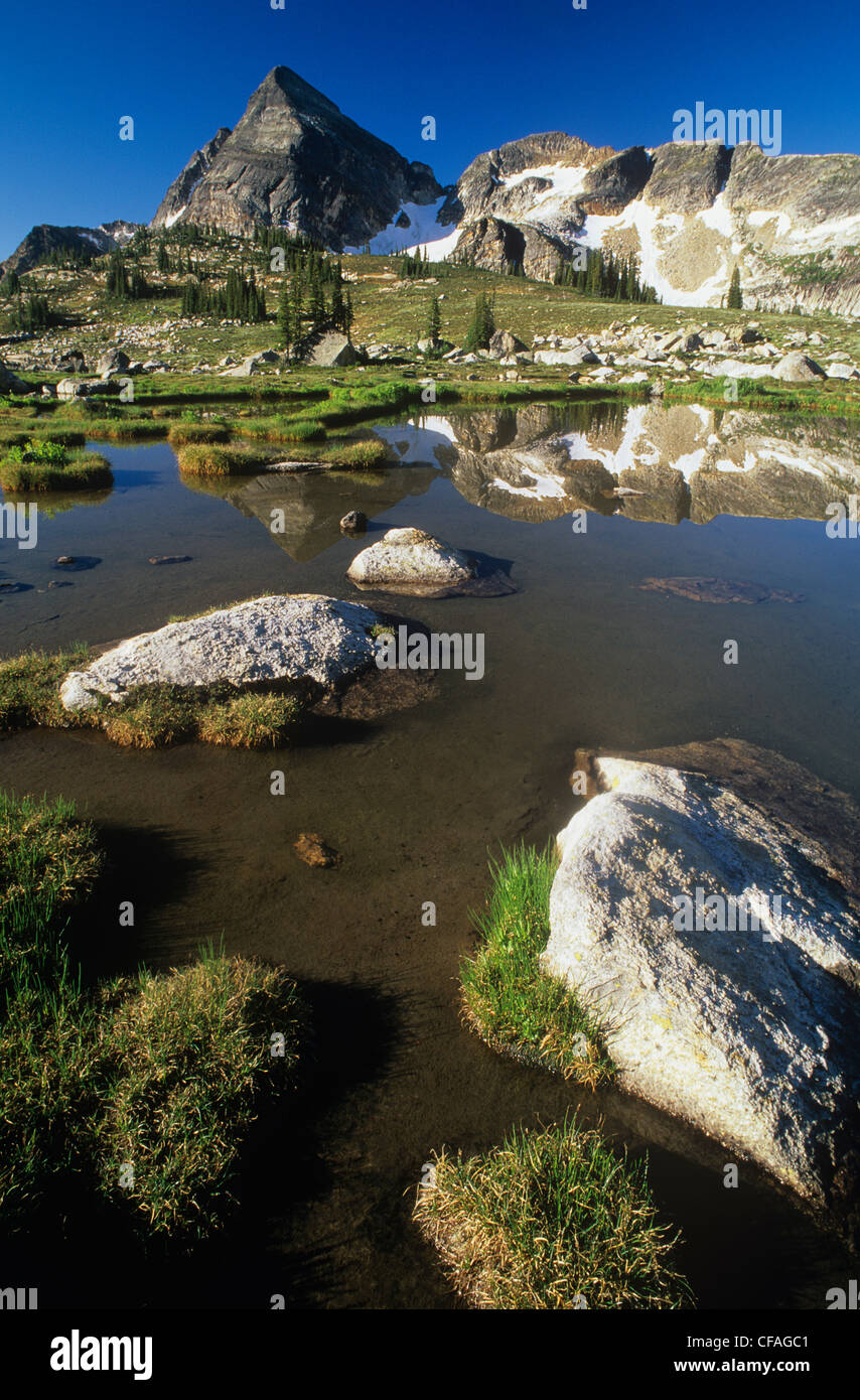 Gwillim laghi, Valhalla Parco Provinciale, British Columbia, Canada. Foto Stock