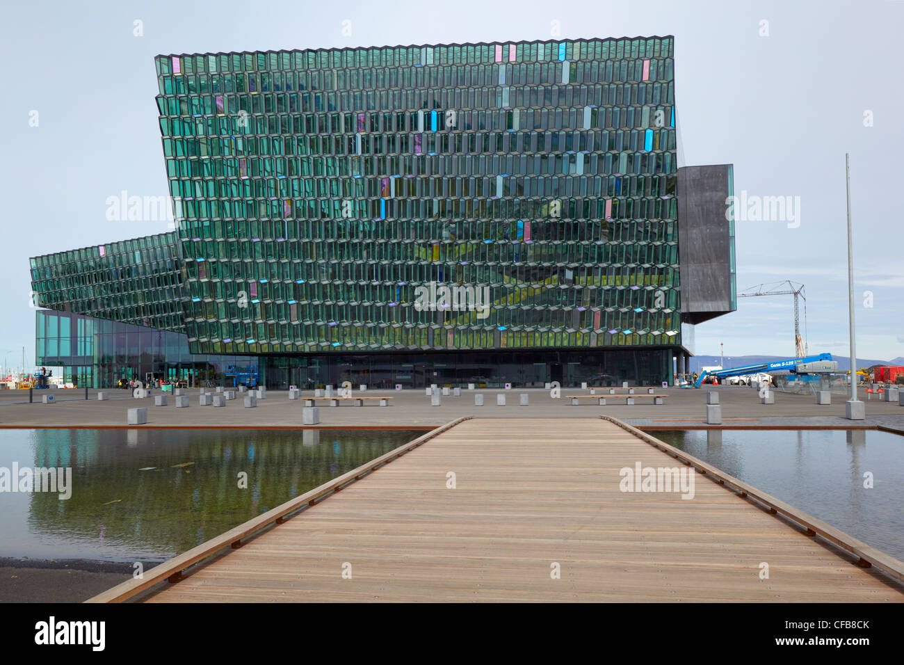 HARPA, Concert Hall e il centro conferenze, Reykjavik, Islanda Foto Stock