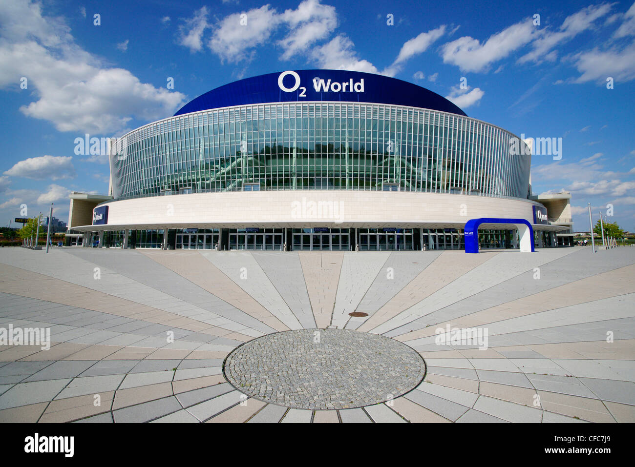 O2 World di Berlino, Germania, Europa Foto Stock