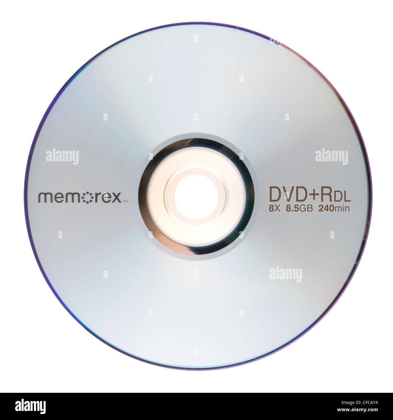 Memorex 8,5 GB DVD + R a doppio strato Foto Stock