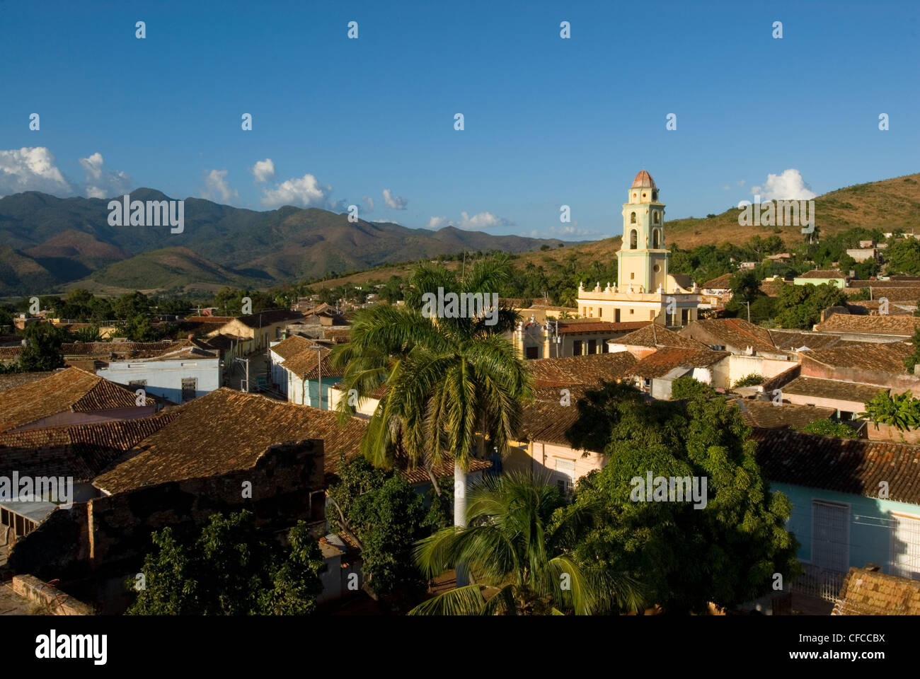 Affacciato sulla città di Trinidad Cuba Foto Stock