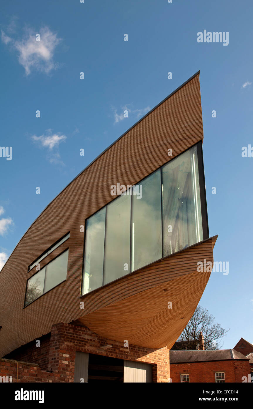 Michael Baker Boathouse, Kings School, Worcester, Regno Unito Foto Stock