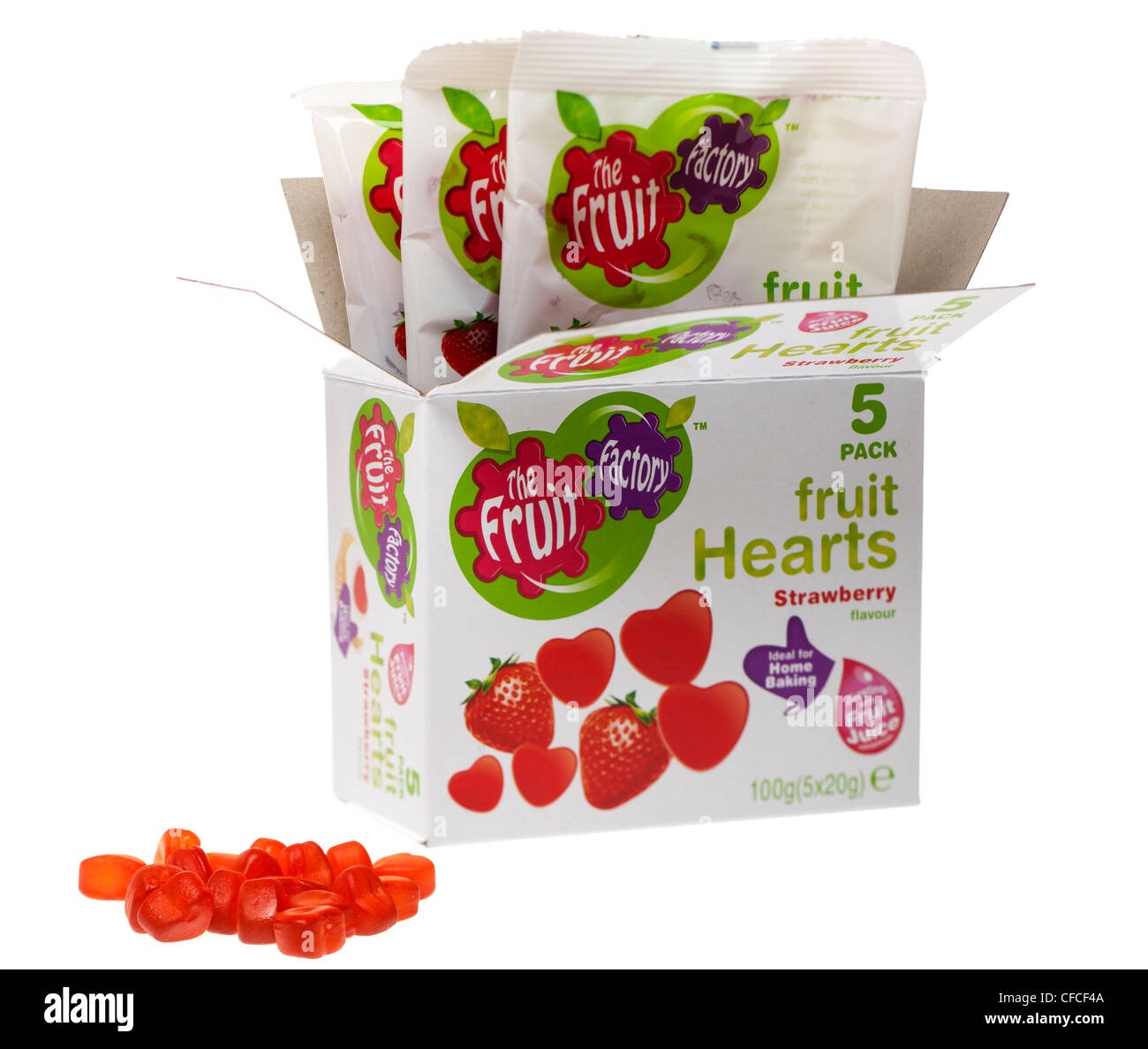 La fabbrica di frutta Frutta cuori fragranti dolci Foto Stock