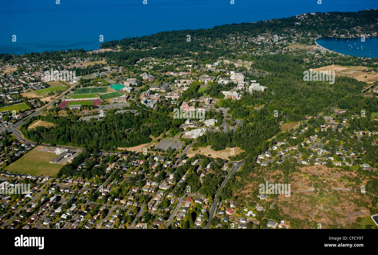 Università di Victoria antenna, Saanich, British Columbia, Canada Foto Stock