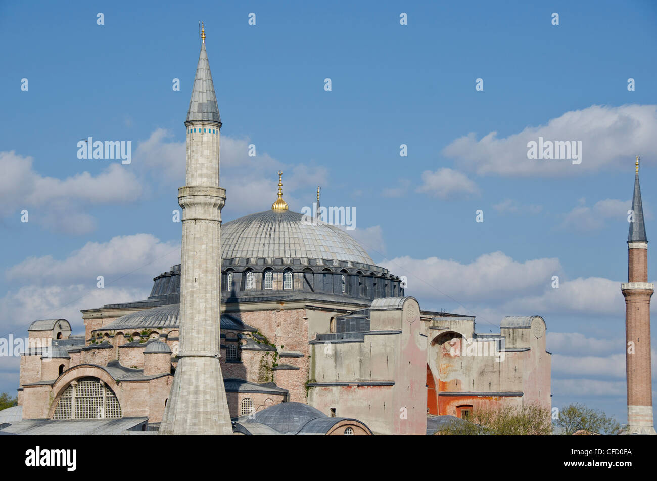 Hagia Sophia, noto anche come Aya Sofia, Istanbul, Turchia Foto Stock