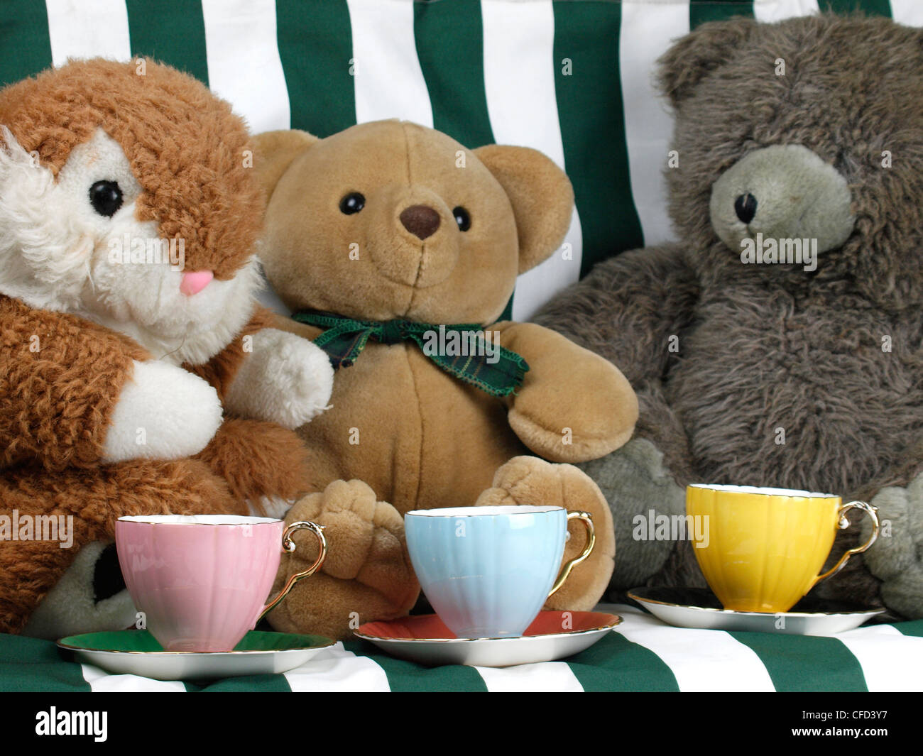 Teddy bear picnic Foto Stock