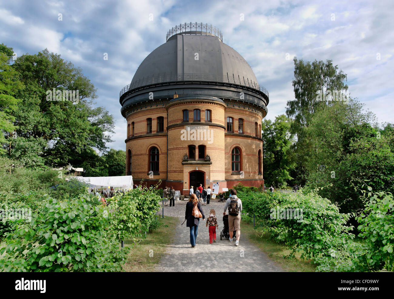 Grande rifrattore, Albert Einstein Science Park, Potsdam, il Land Brandeburgo, Germania Foto Stock