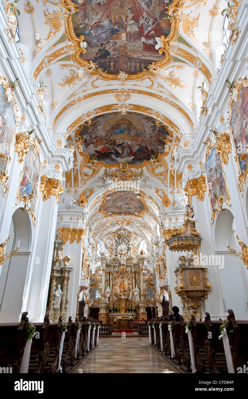 Alte Kapelle di Regensburg, Sito Patrimonio Mondiale dell'UNESCO, Baviera, Germania, Europa Foto Stock