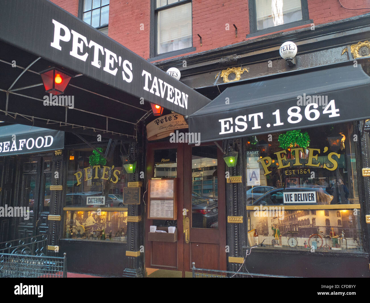 Pete's Tavern in New York City Foto Stock