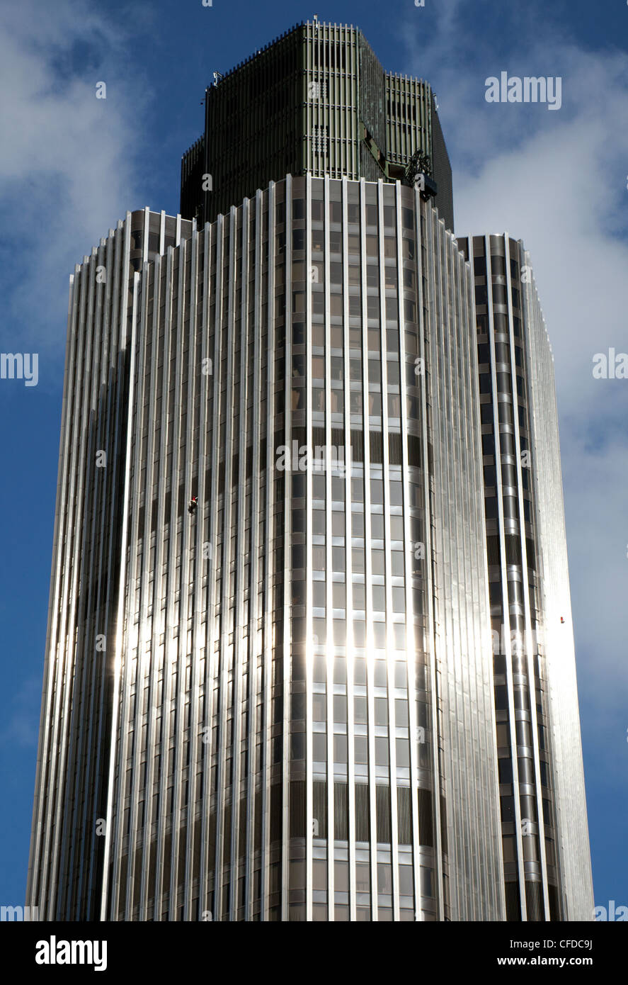 Tower 42 (architetto Richard Seifert) è il secondo grattacielo più alto nella città di Londra Foto Stock