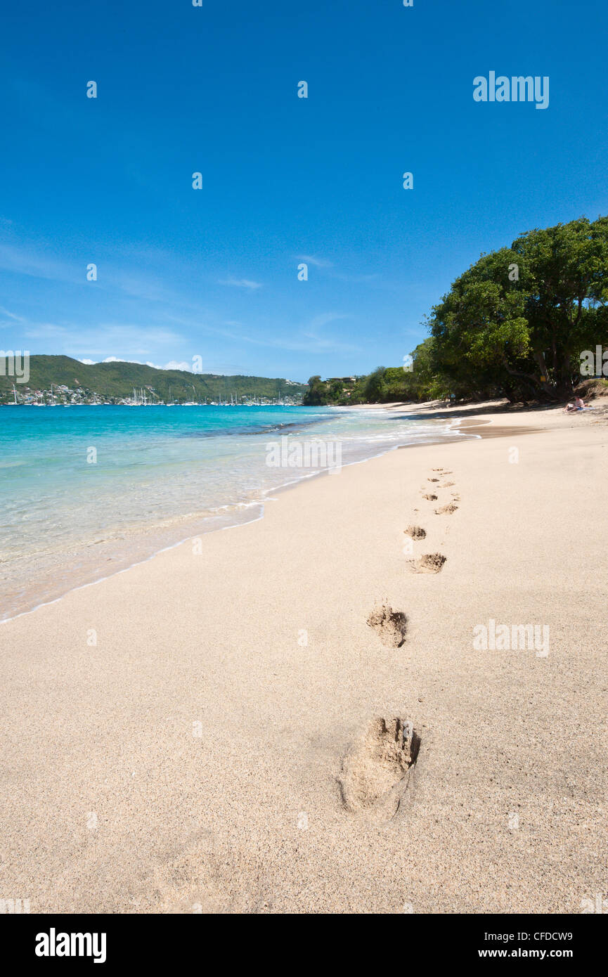 Alloggiamento inferiore, Bequia, Saint Vincent e Grenadine, isole Windward, West Indies, dei Caraibi e America centrale Foto Stock