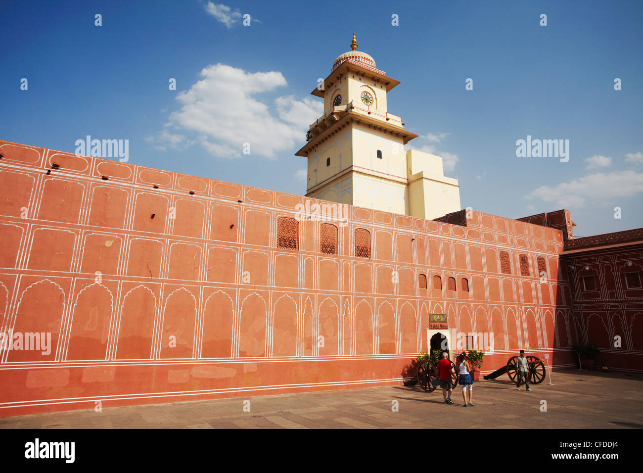 Palazzo di Città, Jaipur, Rajasthan, India, Asia Foto Stock