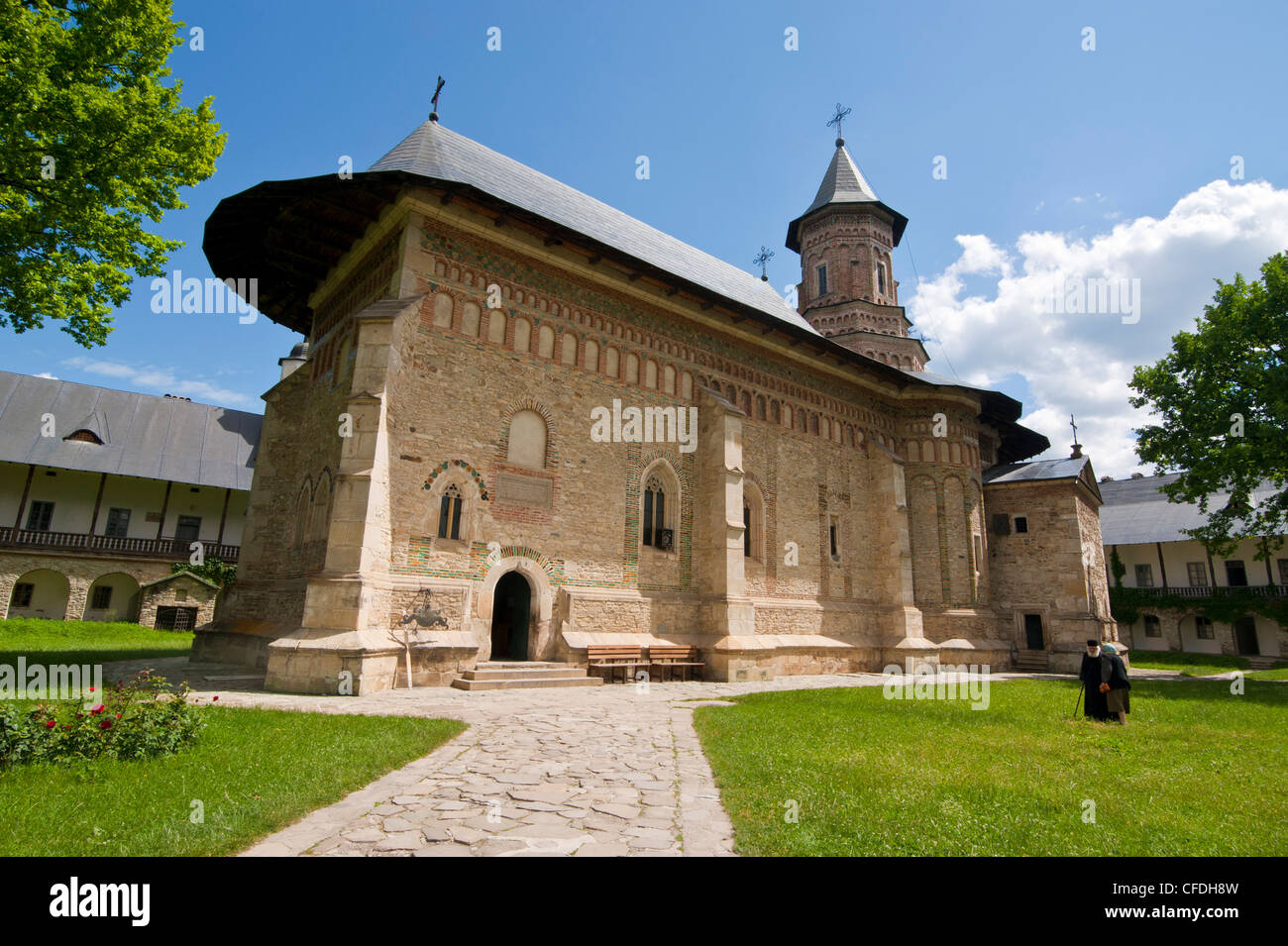 Monastero Neamt, Moldavia, Romania, Europa Foto Stock