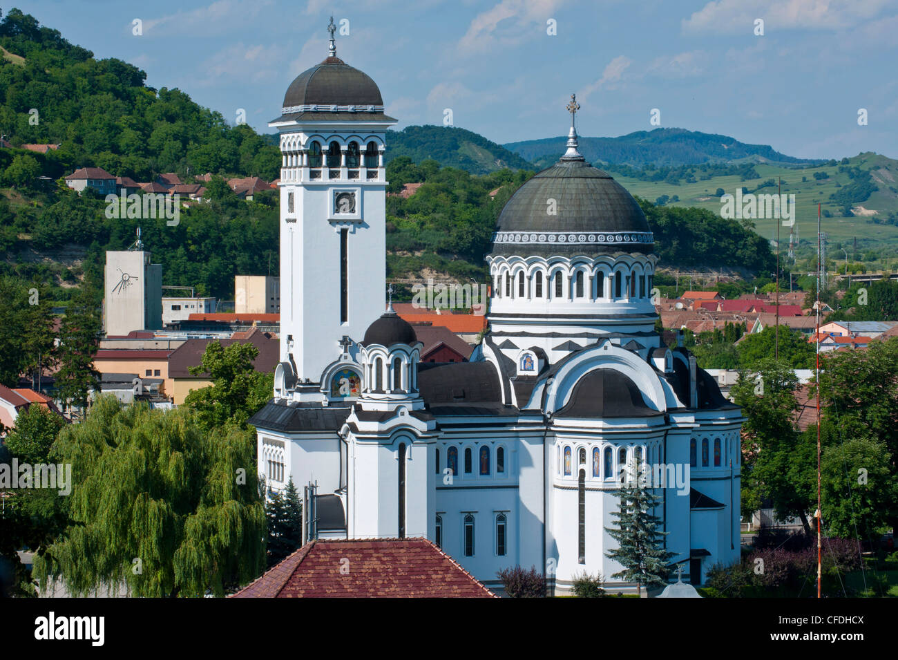 Cattedrale Ortodossa, Sighisoara, Sito Patrimonio Mondiale dell'UNESCO, Romania, Europa Foto Stock