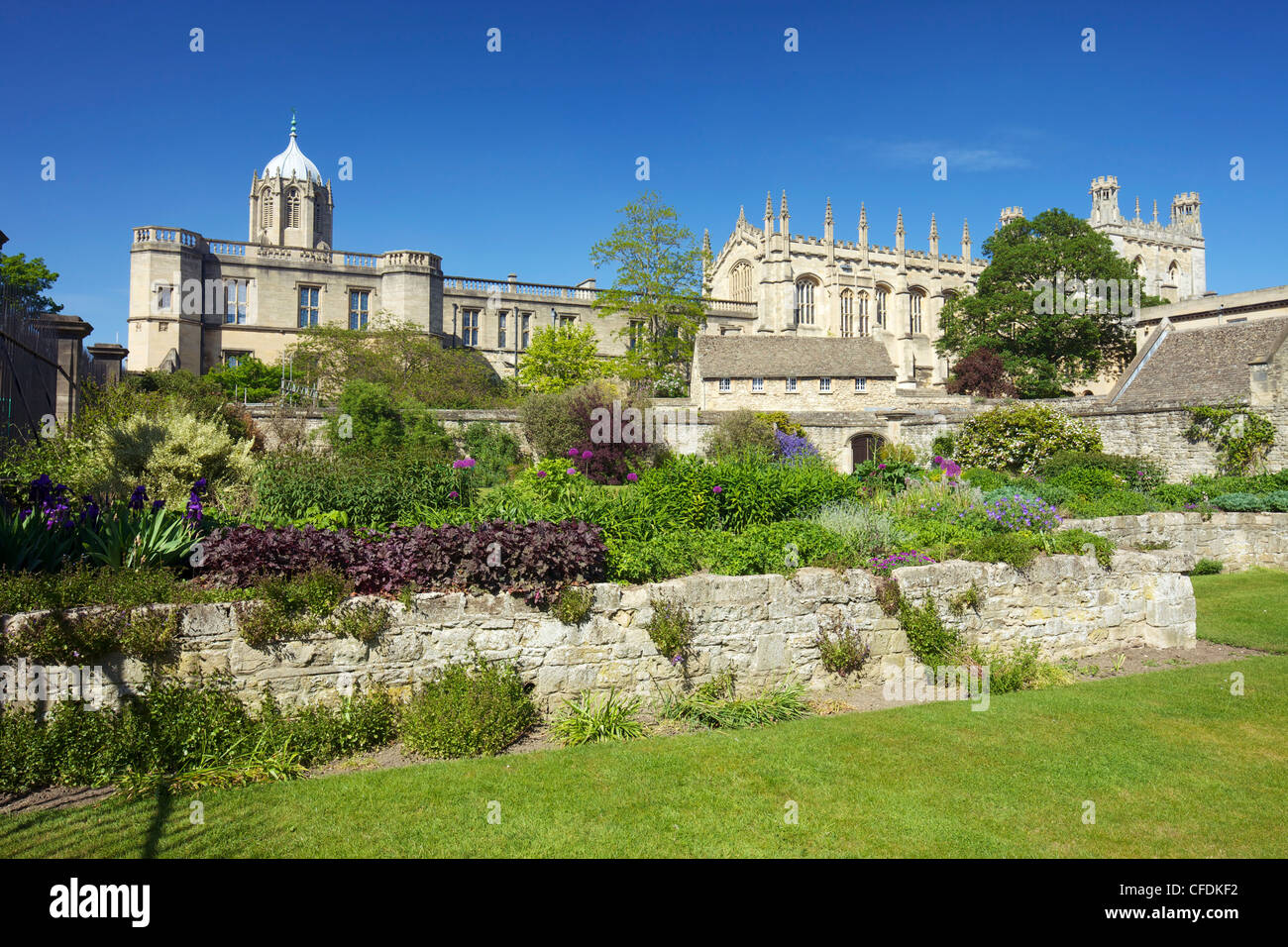 War Memorial Garden, Christ Church College di Oxford University Oxford, England, Regno Unito, Europa Foto Stock