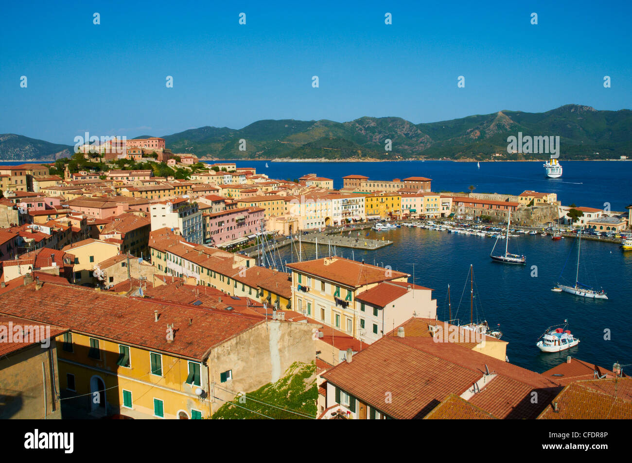 Portoferaio, Isola d'Elba, Toscana, Italia, Europa Foto Stock