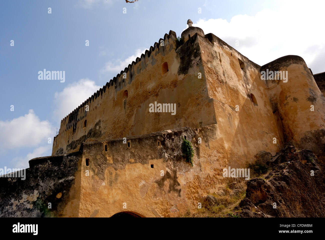 Fort, città vecchia, Mombasa, in Kenya, Africa orientale, Africa Foto Stock