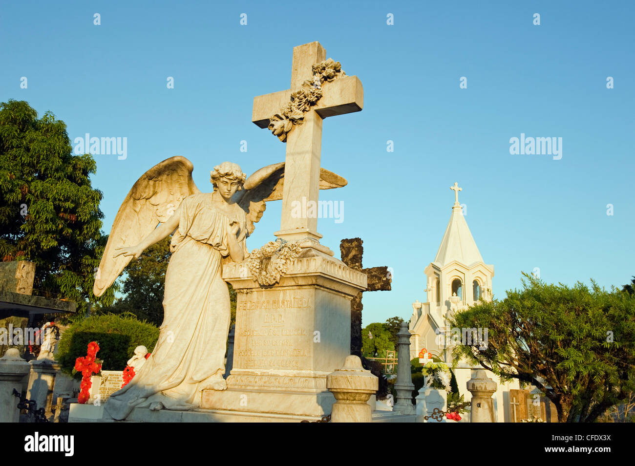 Cimitero, San Salvador El Salvador, America Centrale Foto Stock