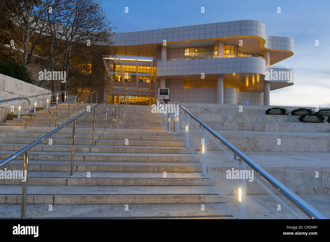 Getty Center di Los Angeles, California, Stati Uniti d'America, Foto Stock