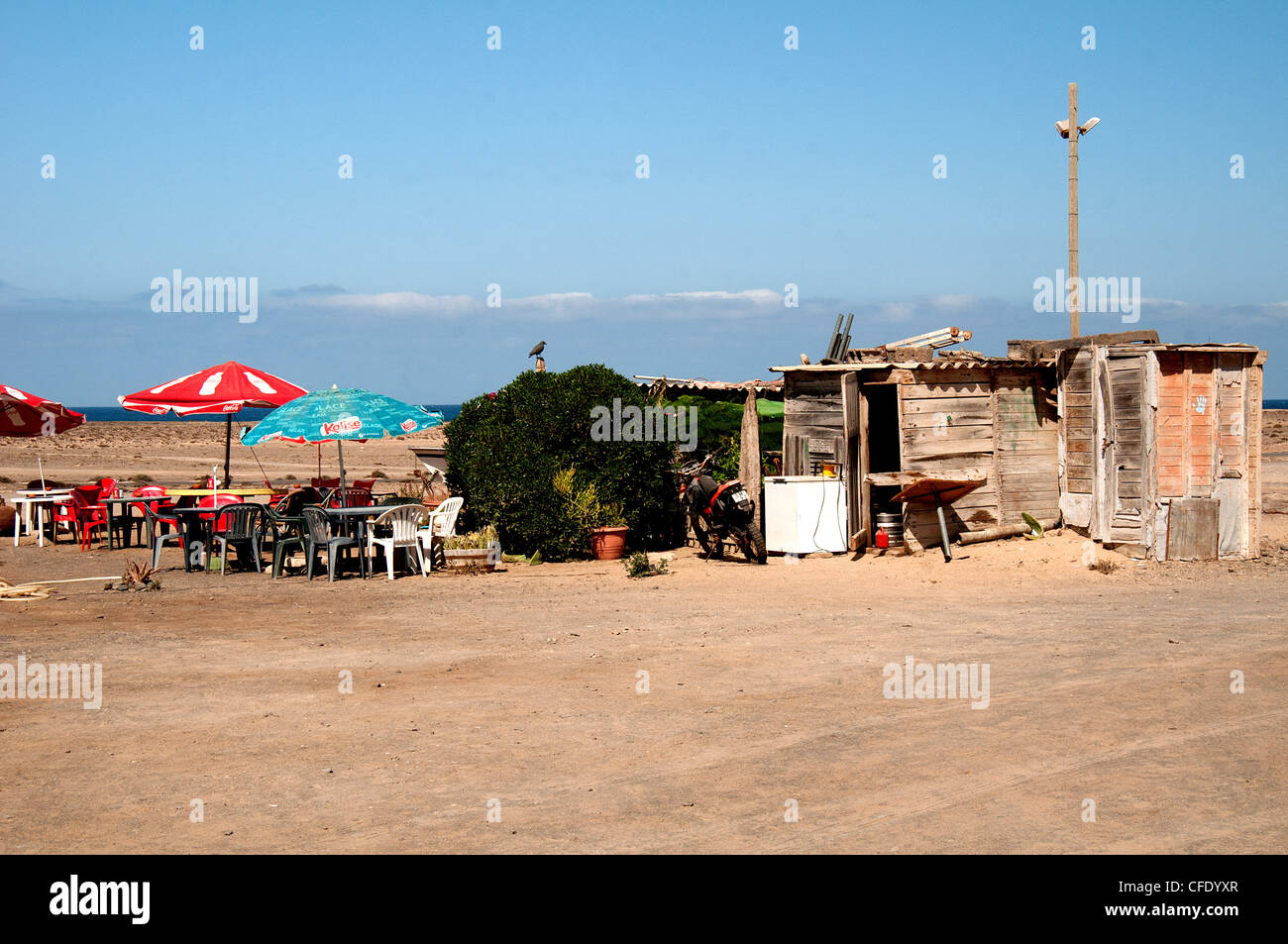 Fuerteventura puertito de la cruz ristorante Foto Stock