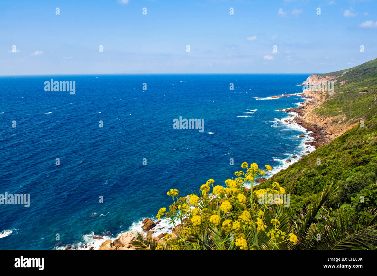 Cap Spartel, Tangeri, Marocco, Africa Settentrionale, Africa Foto Stock