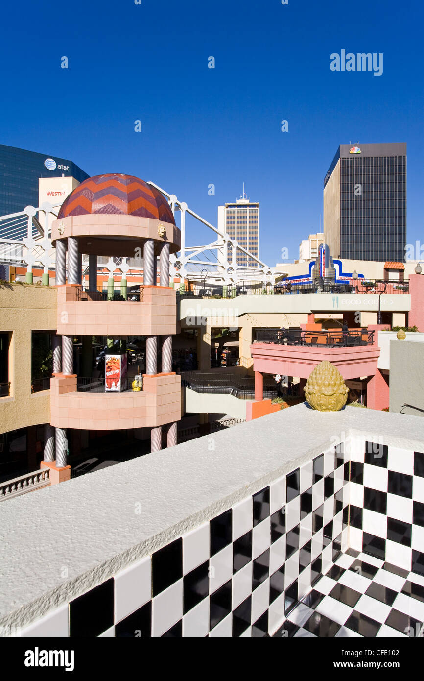 L'Horton Plaza Shopping Mall, San Diego, California, Stati Uniti d'America, Foto Stock