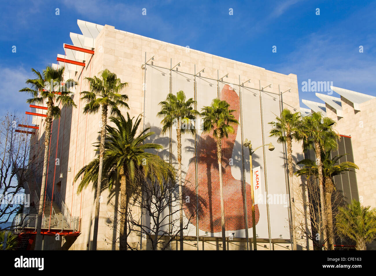 Ampio Museo di Arte Contemporanea, Los Angeles County Museum of Art on Wilshire Boulevard, Los Angeles, California, Stati Uniti d'America Foto Stock