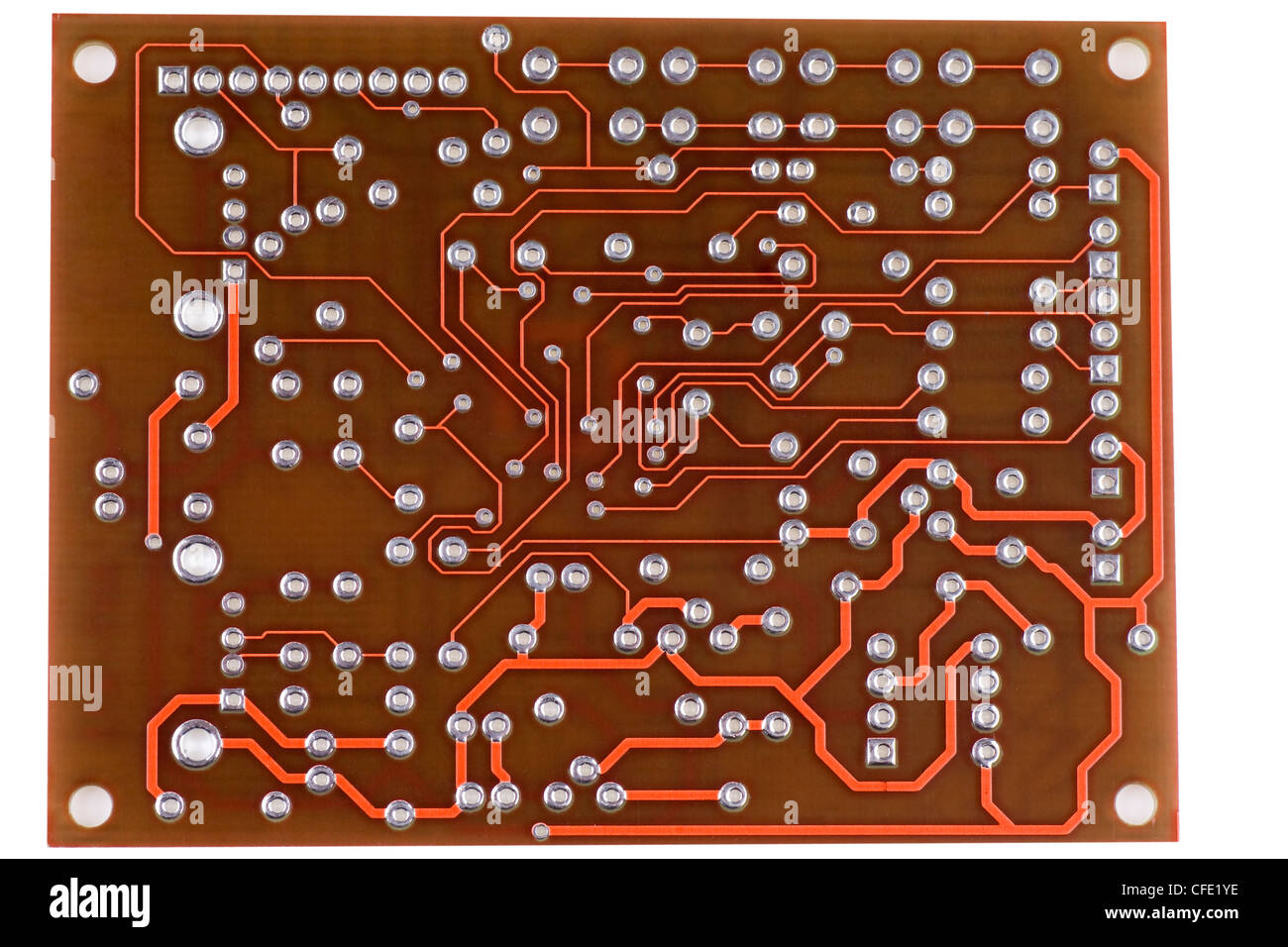 Svuotare il circuito elettrico formato Foto Stock