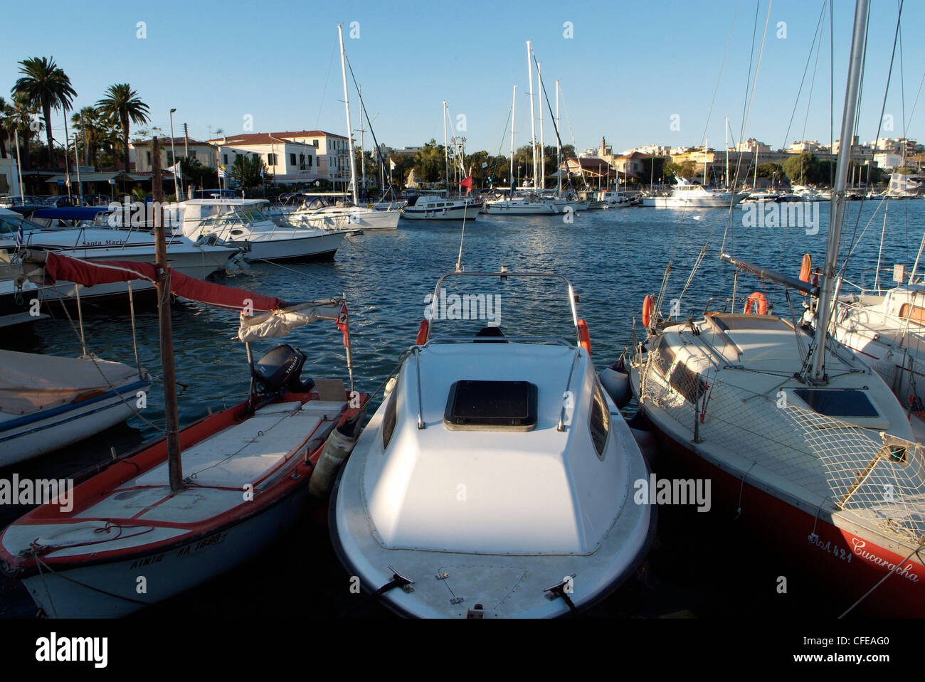 Grecia Atene East Coast Lavrio Foto Stock