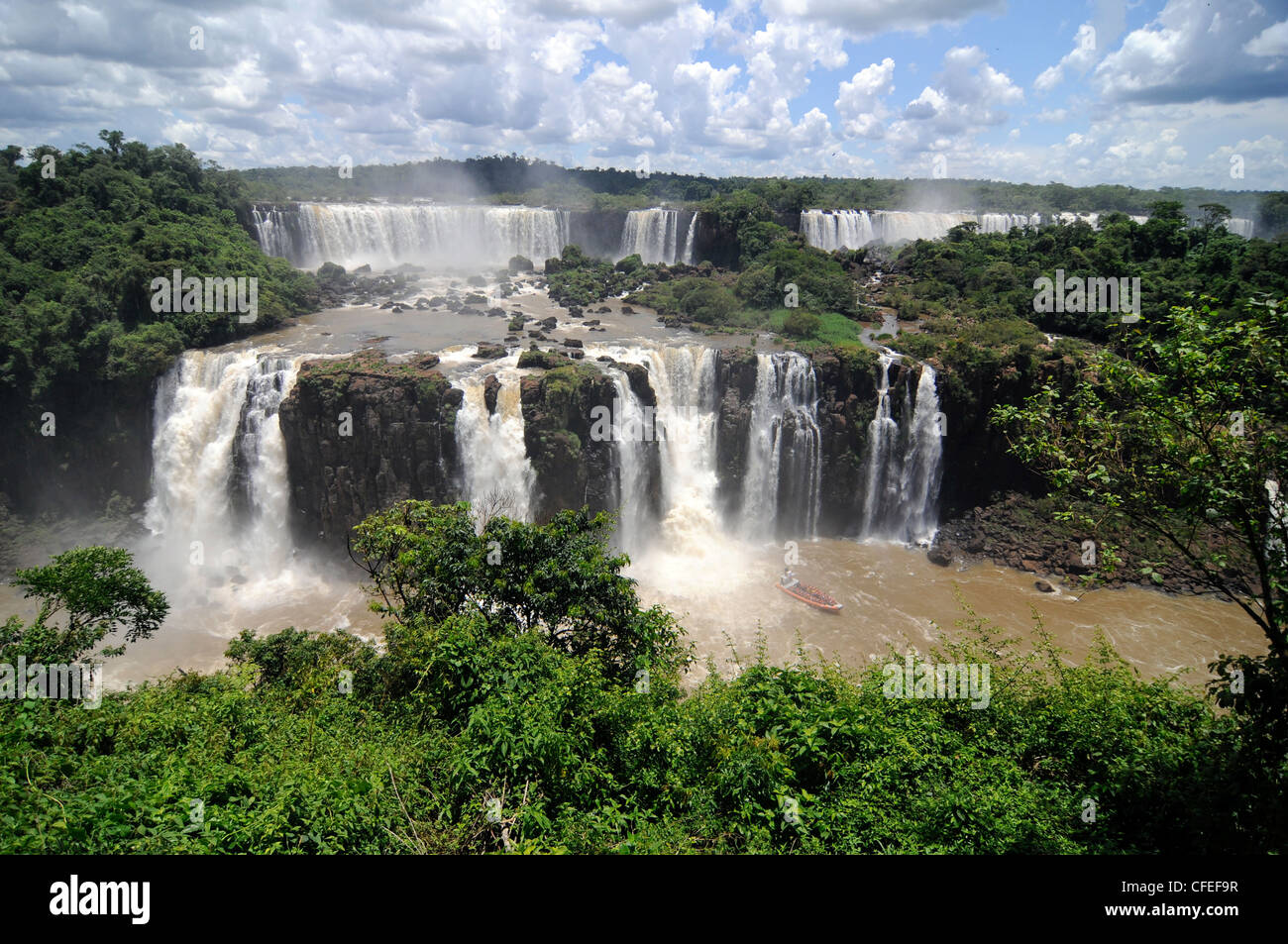 Cascate di Iguassù, Misiones, Argentina Foto Stock