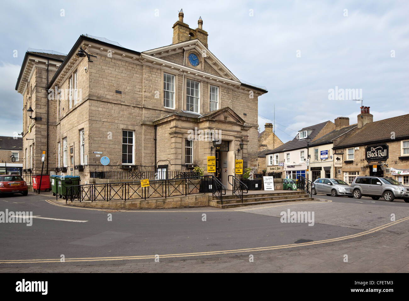 Wetherby Town Hall a Wetherby, West Yorkshire, Regno Unito Foto Stock