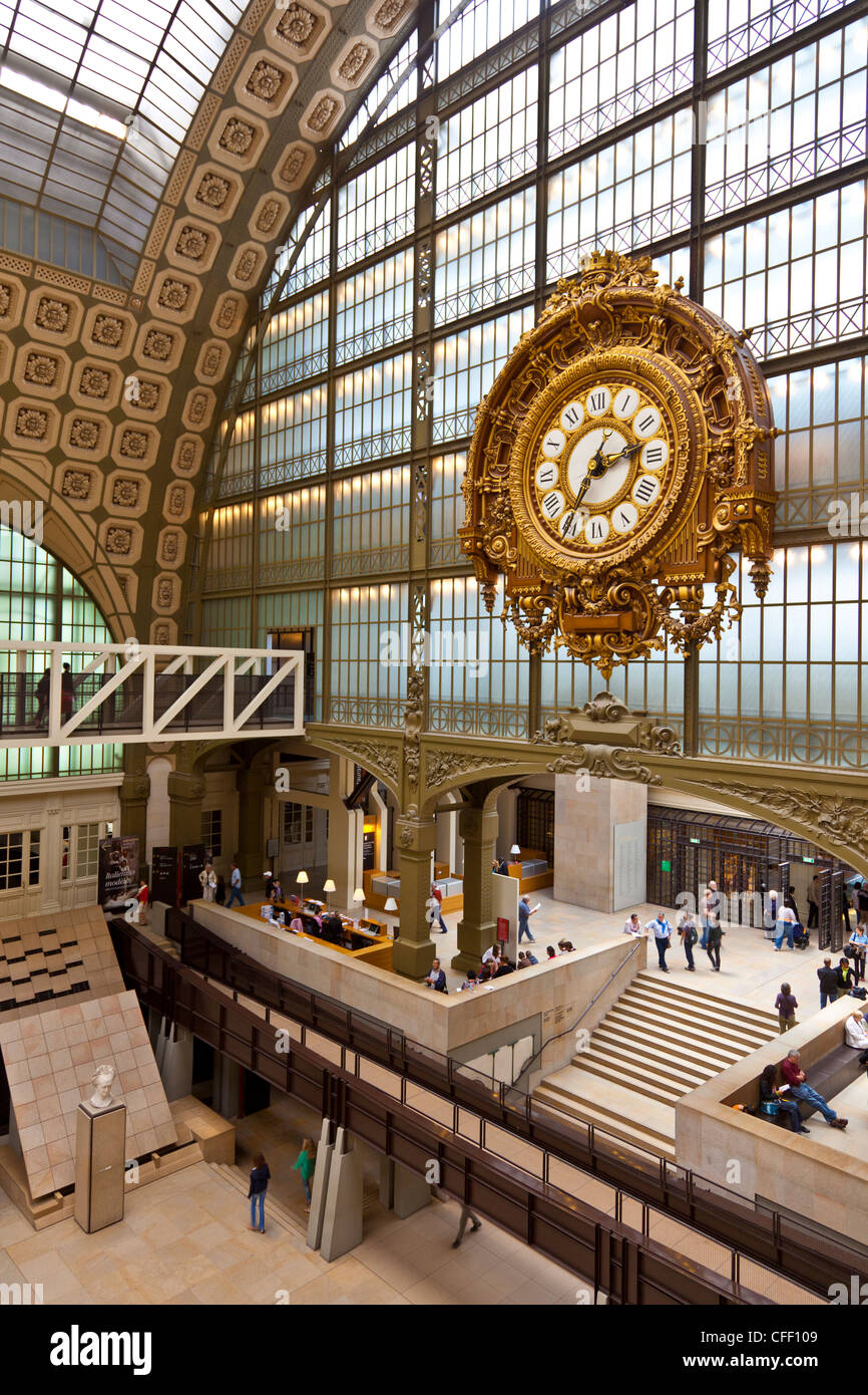 Musee d'Orsay, Parigi, Francia, Europa Foto Stock