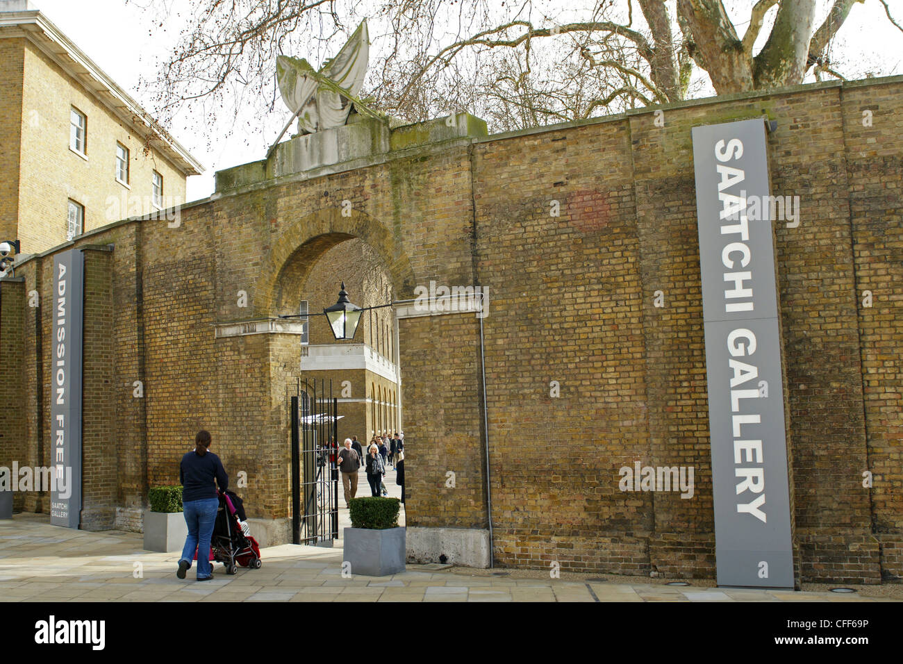 La Saatchi Gallery a Chelsea, Londra Foto Stock