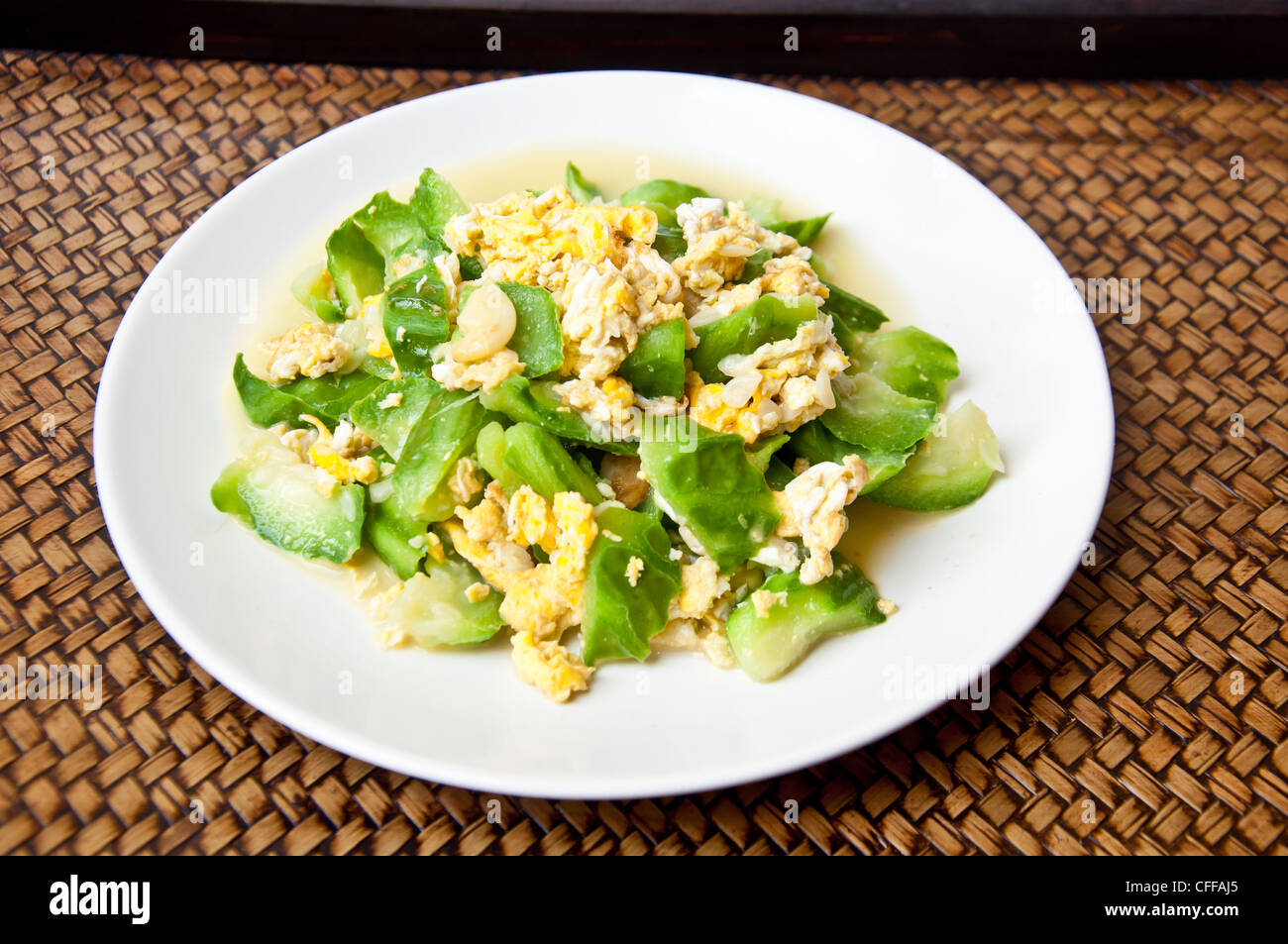 Delizioso cibo tailandese chiamata BUAB PUD Foto Stock