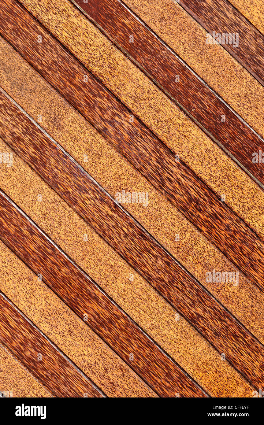 Palmyra Palm parete in legno Foto Stock