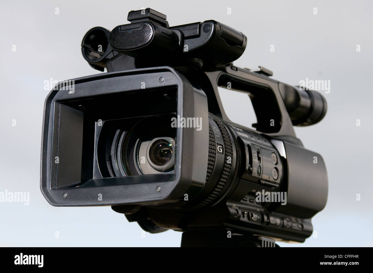 Video ad alta definizione videocamera Foto Stock