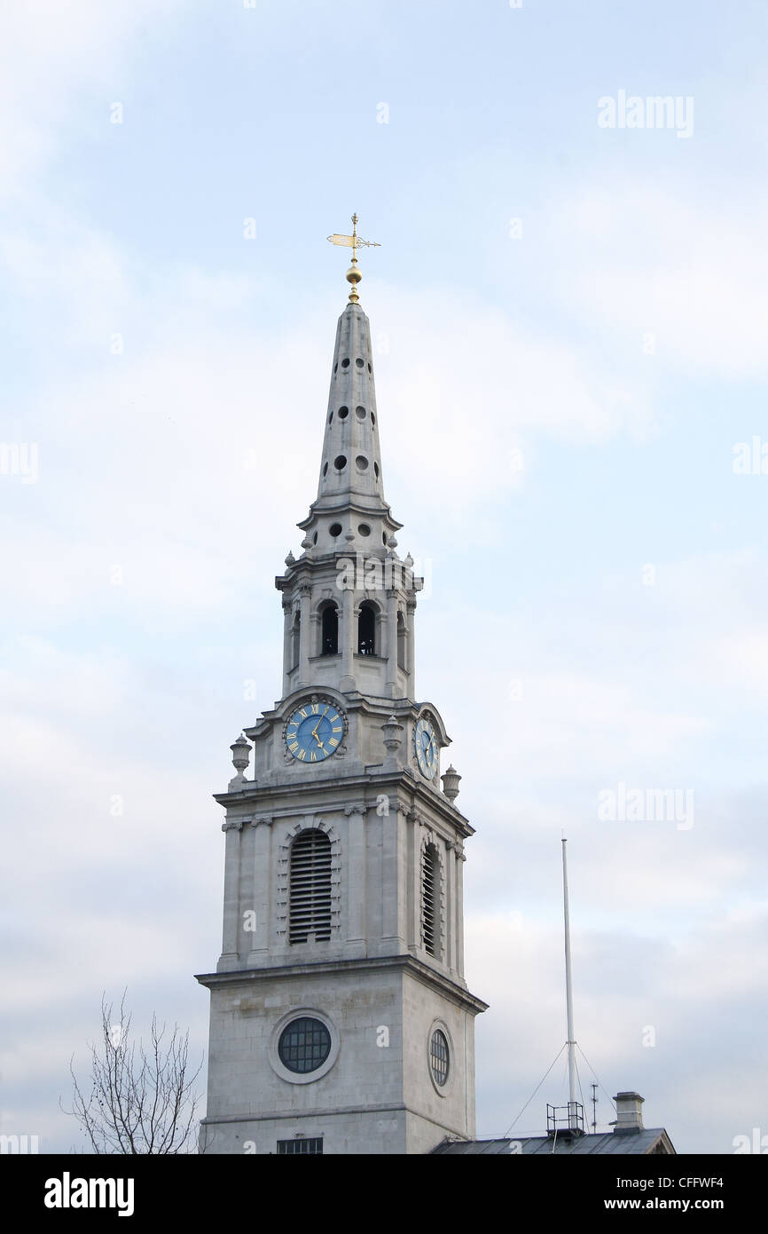 St Martin-in-the-Fields, Trafalgar Square, London, England, Regno Unito Foto Stock