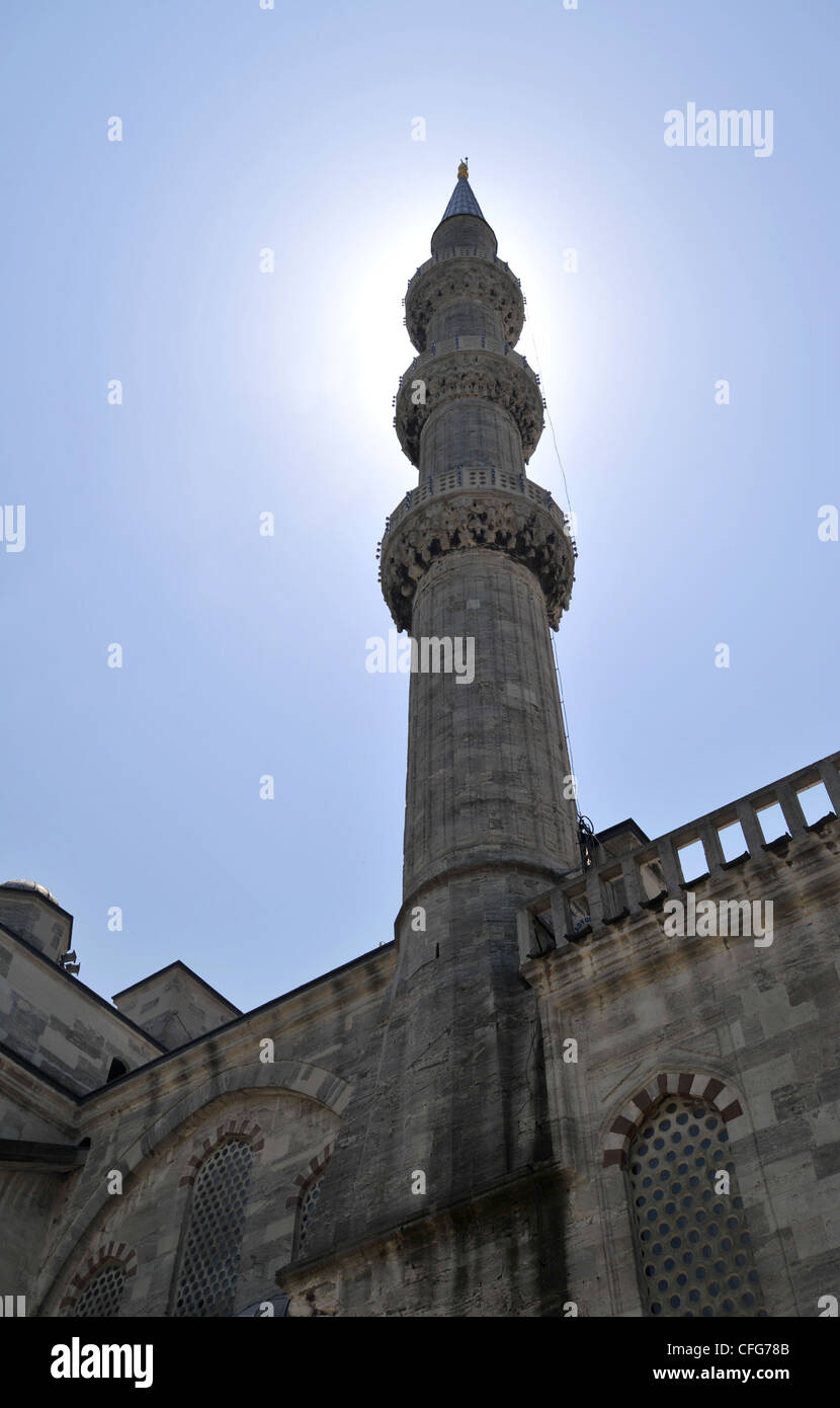 La Moschea Blu, Istanbul, Turchia Bosforo Foto Stock