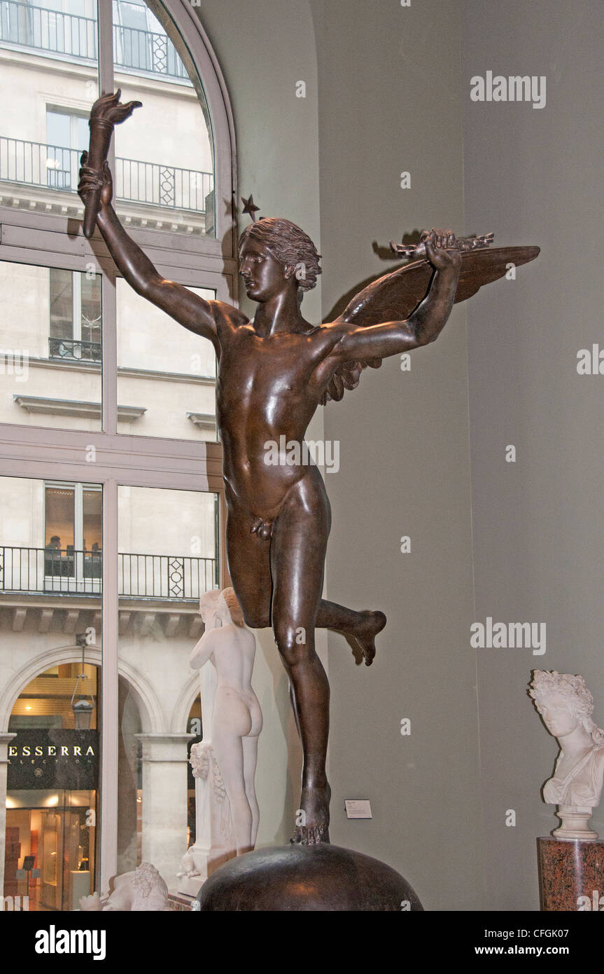 Il Genio della Libertà da Augustin Dumont Le Genie de la Liberte 1833 Francia scultore francese Auguste Alexandre Foto Stock