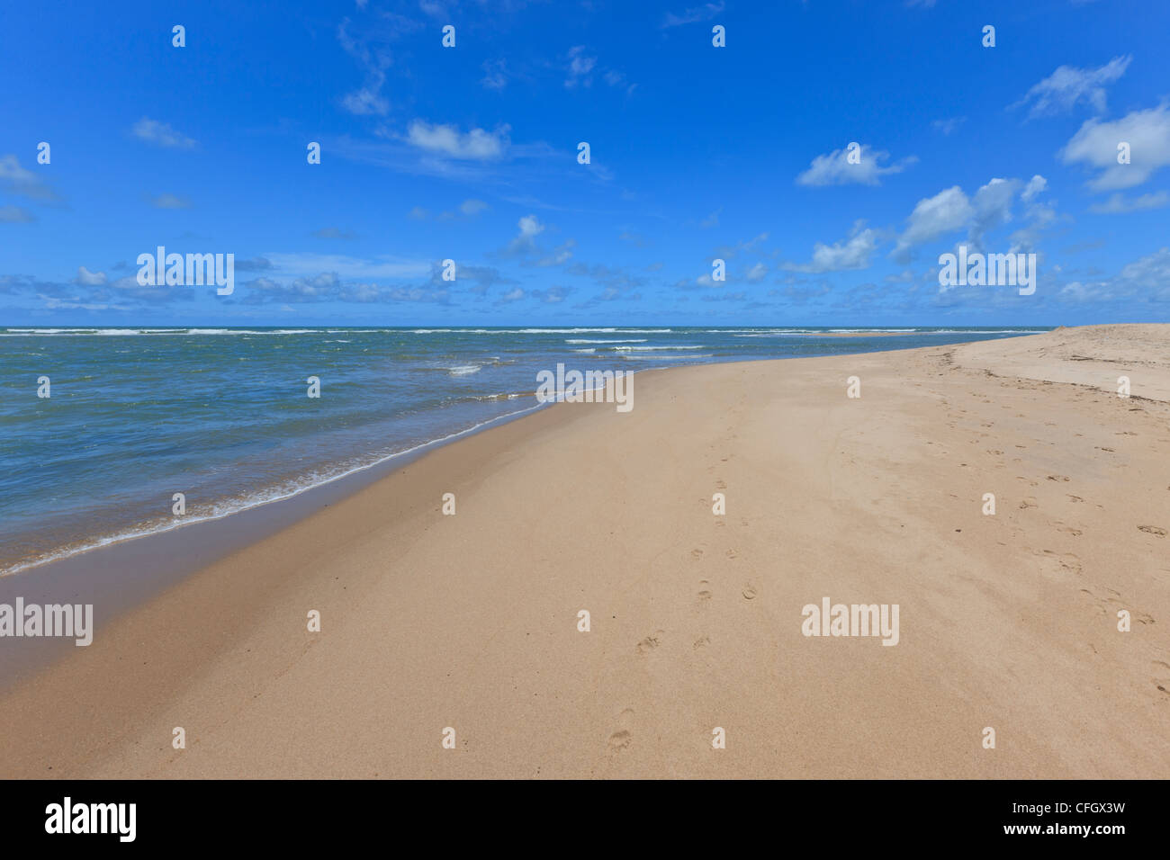 Barra de Gramame, Paraiba, Brasile Foto Stock