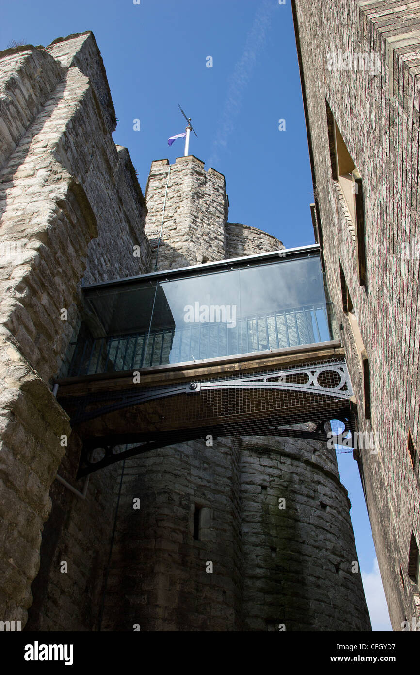 Canterbury Kent REGNO UNITO Westgate Towers Foto Stock