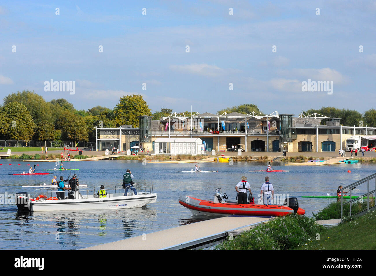 Inghilterra: Eton Dorney Venue olimpiche Foto Stock
