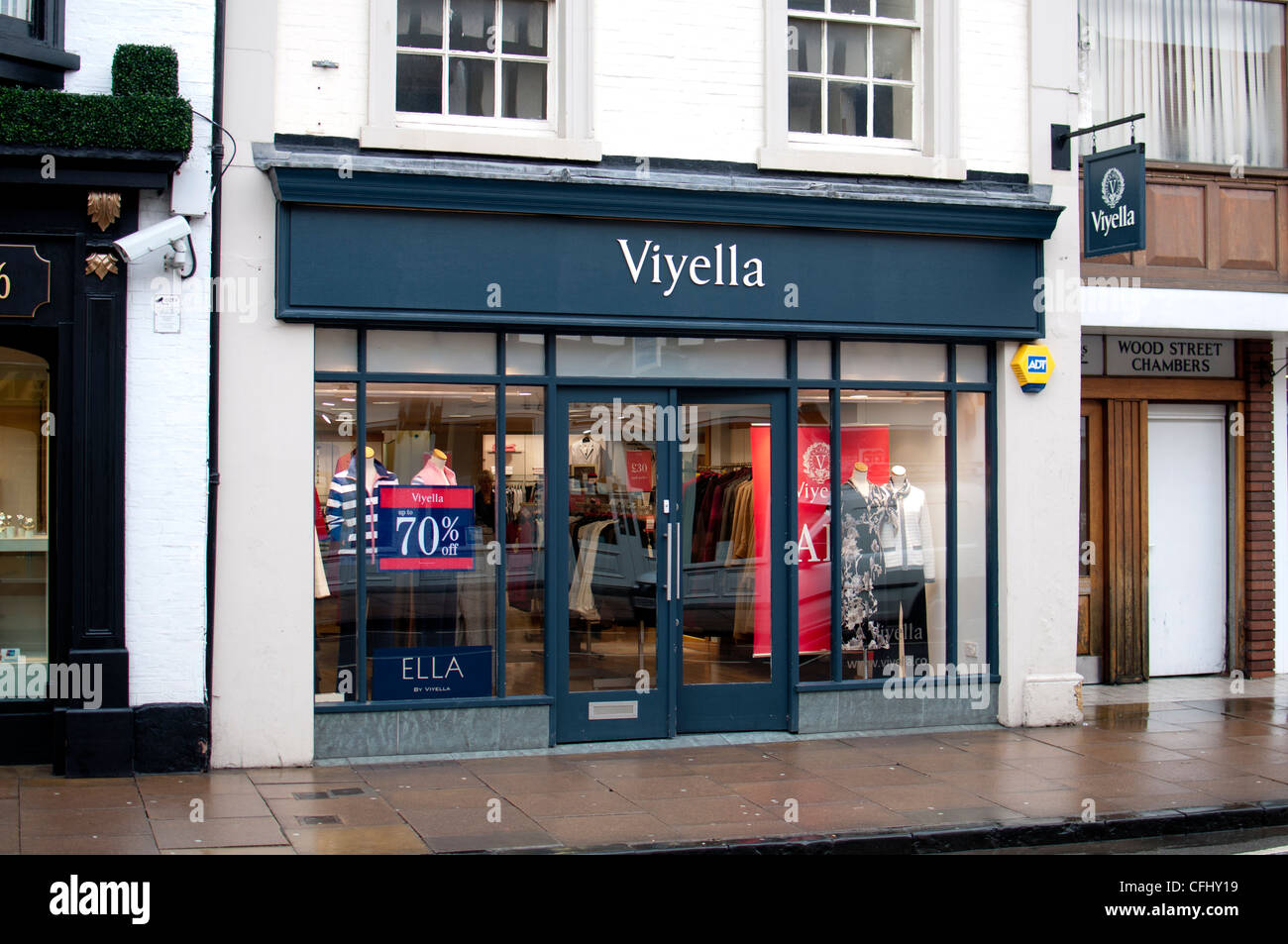 Viyella negozio Foto Stock