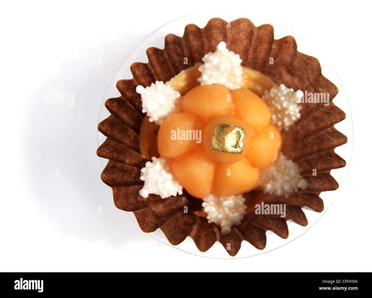 Thai dessert , Jah Mongkhut o Royal Crown Foto Stock