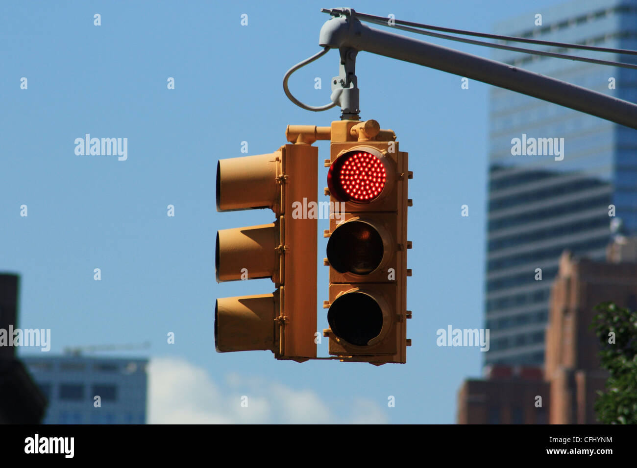 Luce stop Foto Stock