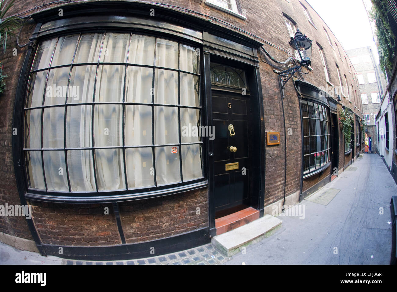 Goodwin's Court vicino a Leicester Square a Londra, film ubicazione per Diagon Alley in Harry Potter films Foto Stock