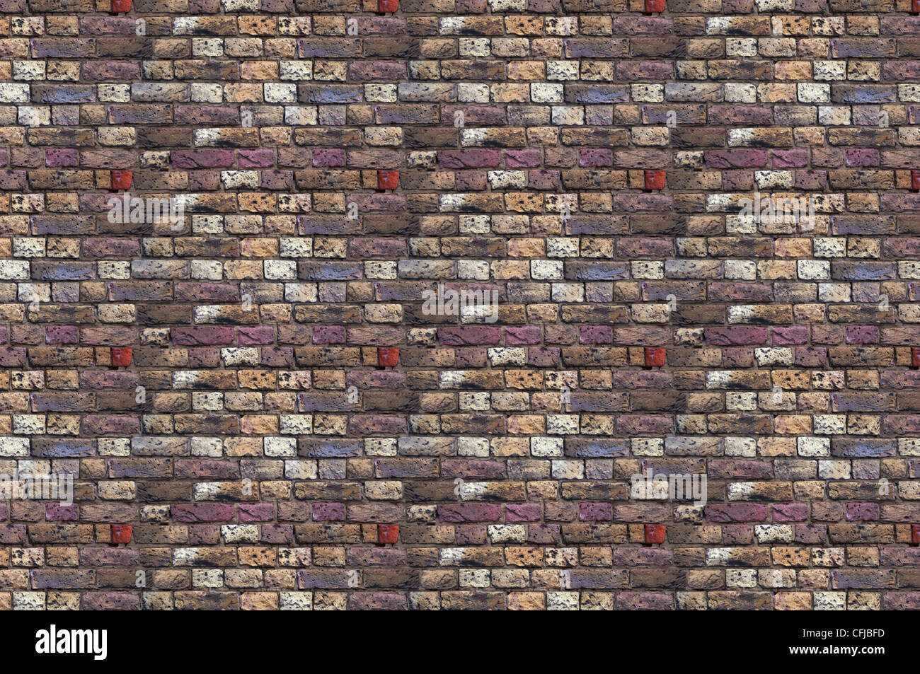 Il vecchio muro di mattoni stock colore di sfondo design Foto Stock