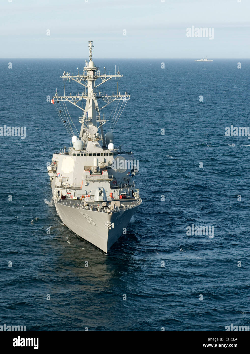 Visite-missile destroyer USS Laboon (DDG 58) Foto Stock