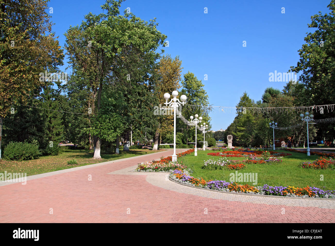 Parco comunale Foto Stock