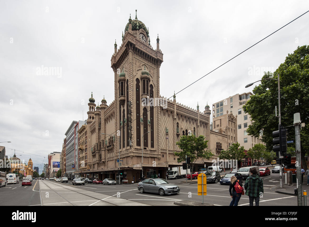 Forum Theatre, Flinders Street, Melbourne, Australia Foto Stock